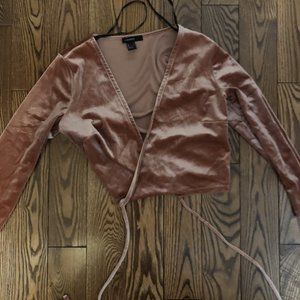 Pink Velvet top